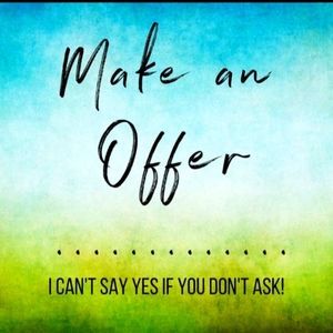 Please make me a offer